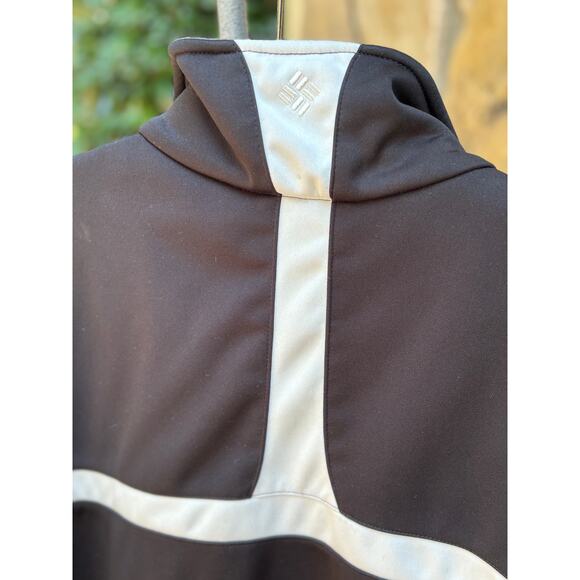 Columbia Ascender Softshell Jacket Men’s [Size L] Water-Resistant Windproof Blk - Picture 2 of 7